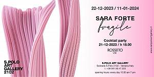 Inaugurazione di fragile: la mostra di sara forte presso la san polo art gallery